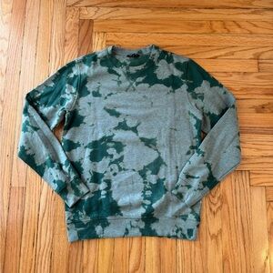 Green Tie-Dye Crewneck